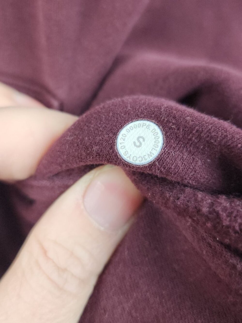 Lululemon All Yours Hoodie Women Small Cassis 4-Way Stretch Soft Kangaroo Pocket - Picture 5 of 11
